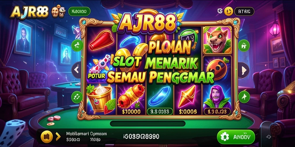 Screenshot gameplay AJR88 dengan tampilan slot yang menawan.