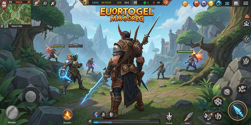 Tampilan menarik dari gameplay MMORPG EUROTOGEL