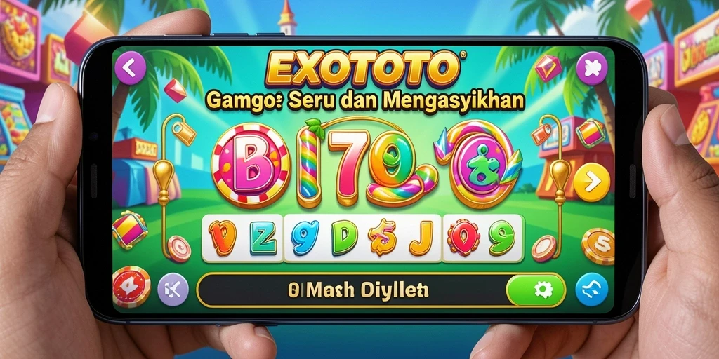 Screenshot EXOTOTO menampilkan gameplay Bingo yang seru dan interaktif.