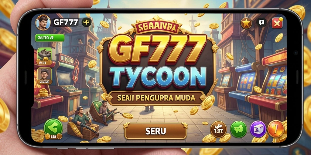 Screenshot GF777 menampilkan gameplay Tycoon yang seru dan menantang.