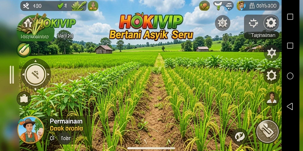 Tampilan gameplay HOKIVIP yang menawan dan seru.