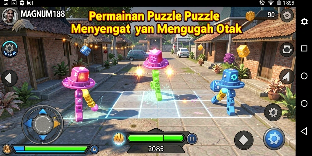 Tampilan gameplay MAGNUM188 yang menantang dan menarik.