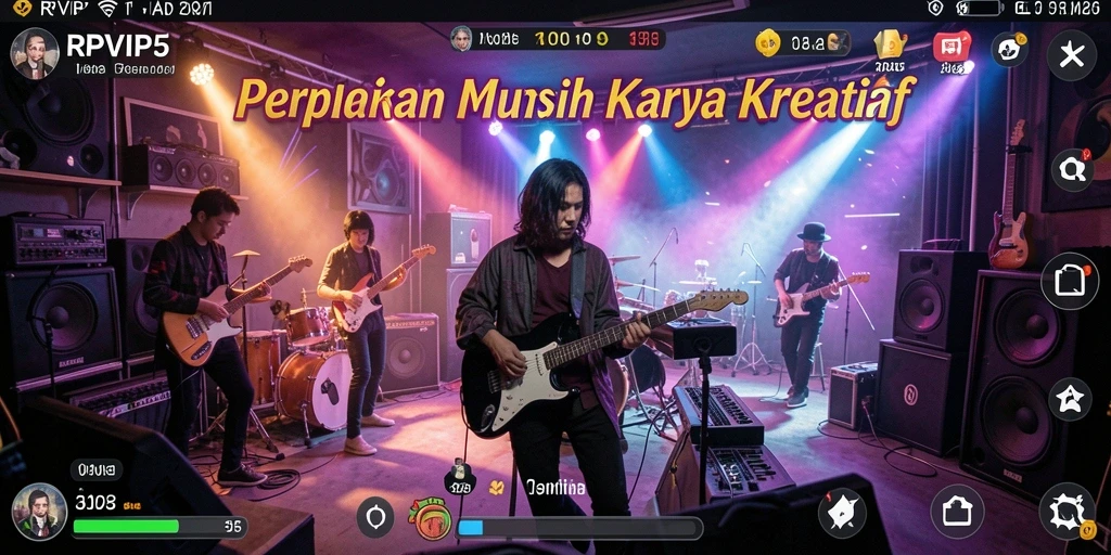 Tampilan gameplay RPVIP5 yang menarik dan penuh warna.