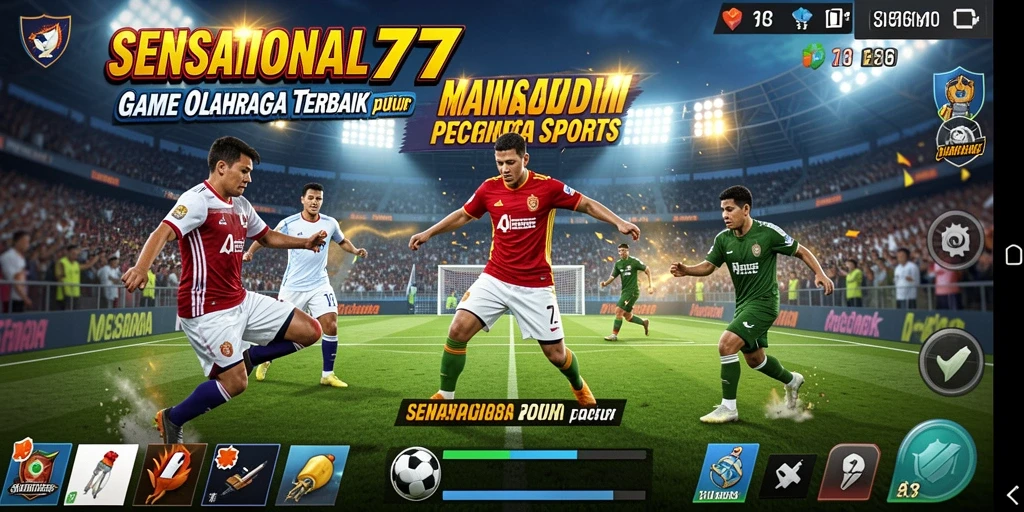 Tampilan gameplay SENSATIONAL77 yang seru dan mendebarkan.