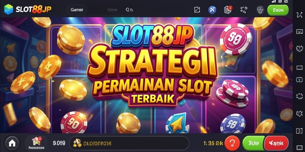 Tampilan menarik gameplay SLOT88JP dengan elemen strategis.